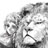 ライオンと女の子　drawr